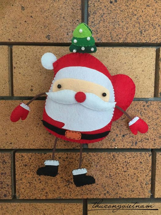 Phụ kiện trang trí ông Noel và túi quà